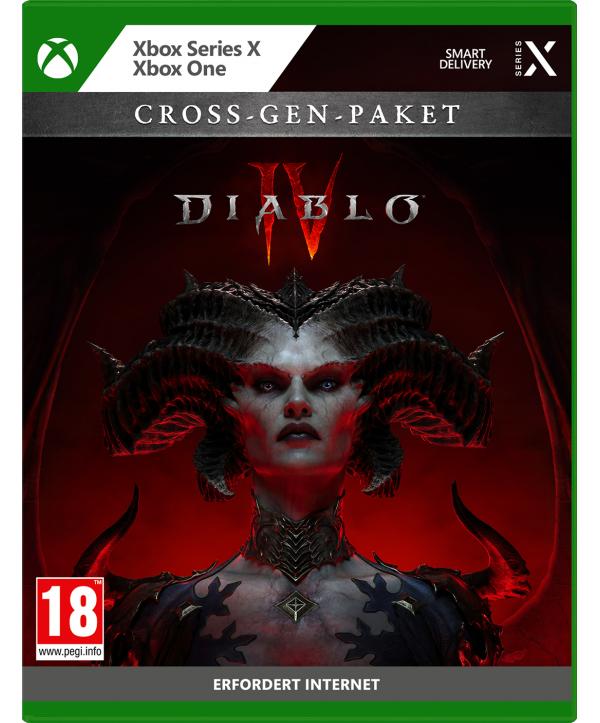 Diablo 4 Xbox Series X + Cross-Gen Bundle + Reittier Lichtträger + Schabracke des Glaubens DLCs (AT PEGI) (deutsch)