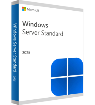 Microsoft Windows Server 2025 Standard 24 Core (DVD) Deutsch/Multilingual (EP2-25207)