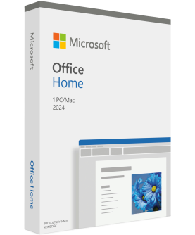 Microsoft Office 2024 Home für Windows/Mac Deutsch/Multilingual PKC (Box) (EP2-06848) (Dauerlizenz, kein Abo)