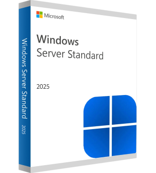 Microsoft Windows Server 2025 Standard 16 Core Deutsch/Multilingual (DSP/DVD) (EP2-25189)