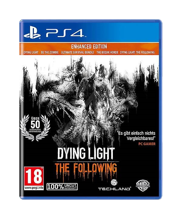 Dying Light: The Following - Enhanced Edition PS4 (Hauptspiel + AddOn + 3 Bonus-DLCs) (EU PEGI) (deutsch) [uncut]