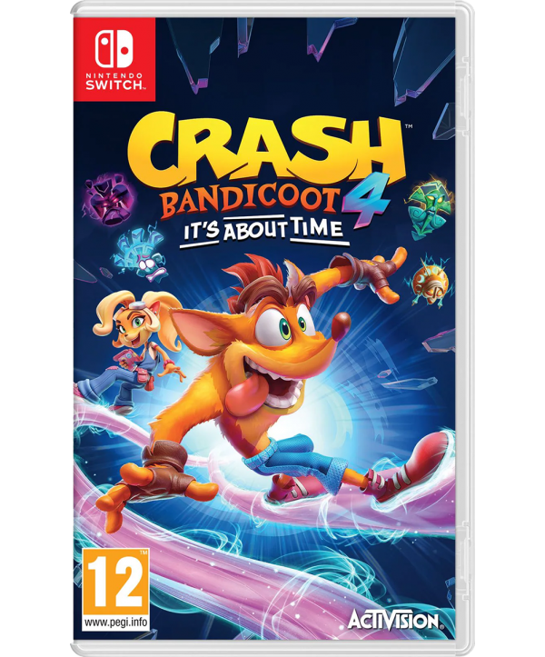 Crash Bandicoot 4: It's About Time Switch (EU PEGI) (deutsch) [uncut]
