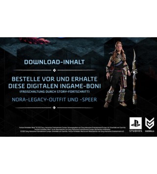 Horizon: Forbidden West PS5 + 2 PreOrder-Boni (AT PEGI) (deutsch)